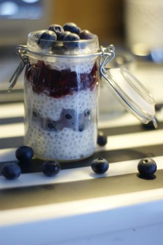 Chia pudink Chia pudink